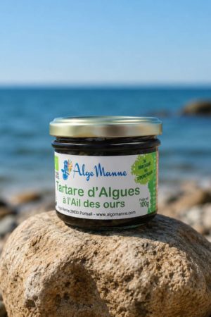Tartare d'algues à l'ail des ours