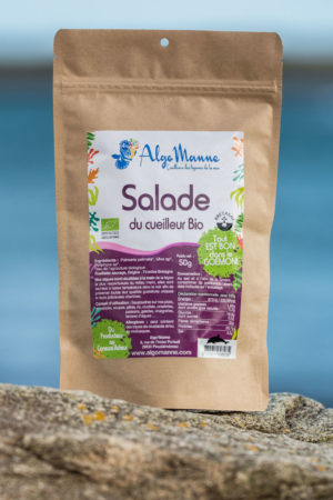 Salade du cueilleur bio — mélange de 3 algues