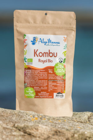 Kombu Royal bio en feuilles — laminaire sucrée