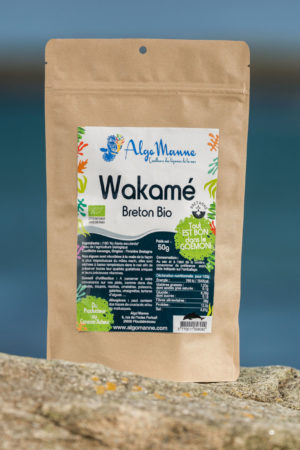 Wakamé breton bio en feuilles (Alaria esculenta)