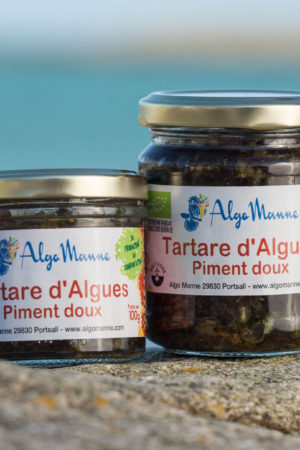 Tartare d'algues au Piment doux