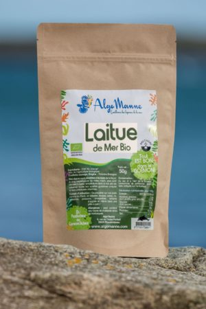 Laitue de mer bio en paillettes — algue verte