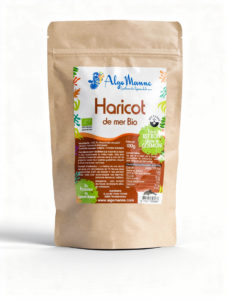 Haricots de mer bio séchés, spaghetti de mer de Bretagne