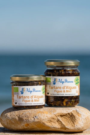 Tartare d'algues figue et miel