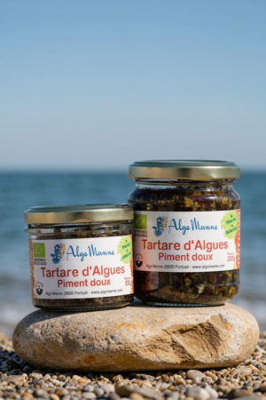 Tartare d'algues piment doux