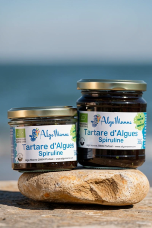 Tartare d'algues spiruline